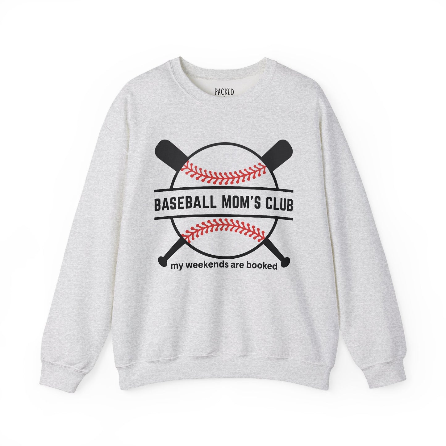 Baseball Mom's Club Crewneck Sweatshirt