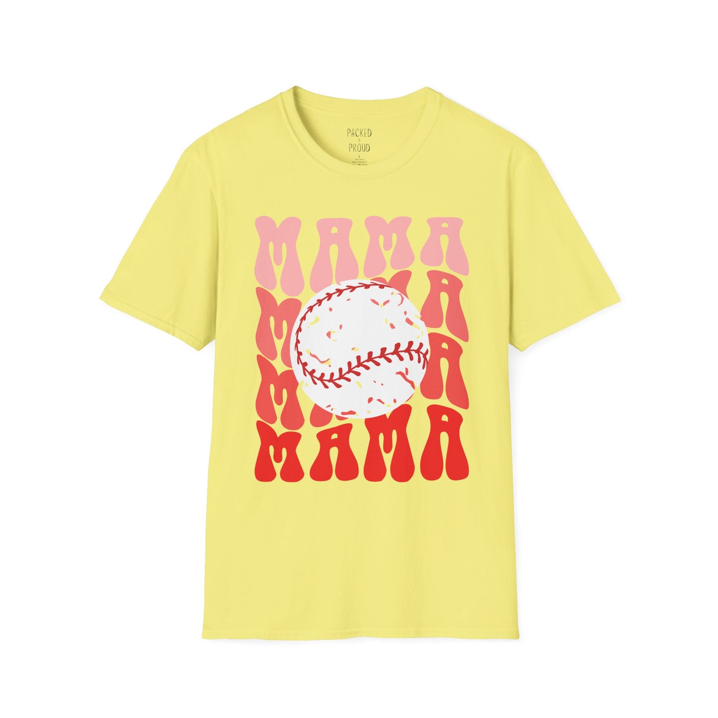 Red, Retro & Ready Mama T-Shirt