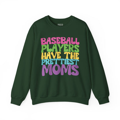 Prettiest Mom on the Field Crewneck Sweatshirt