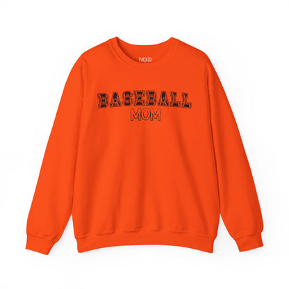 Baseball Mom Crewneck Sweatshirt