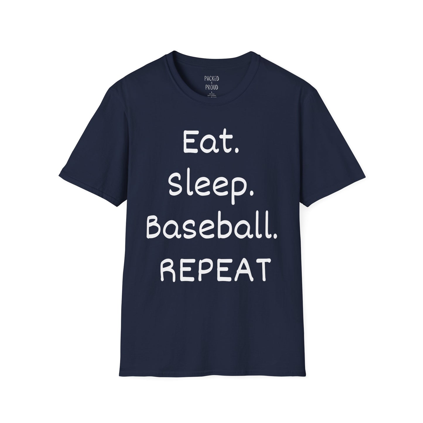 Eat. Sleep. Baseball. Repeat T-Shirt