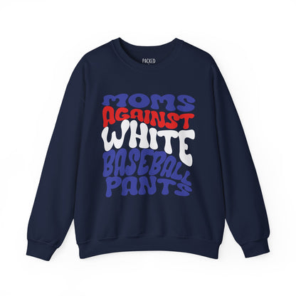 Baseball Mom’s Battle Cry Crewneck Sweatshirt