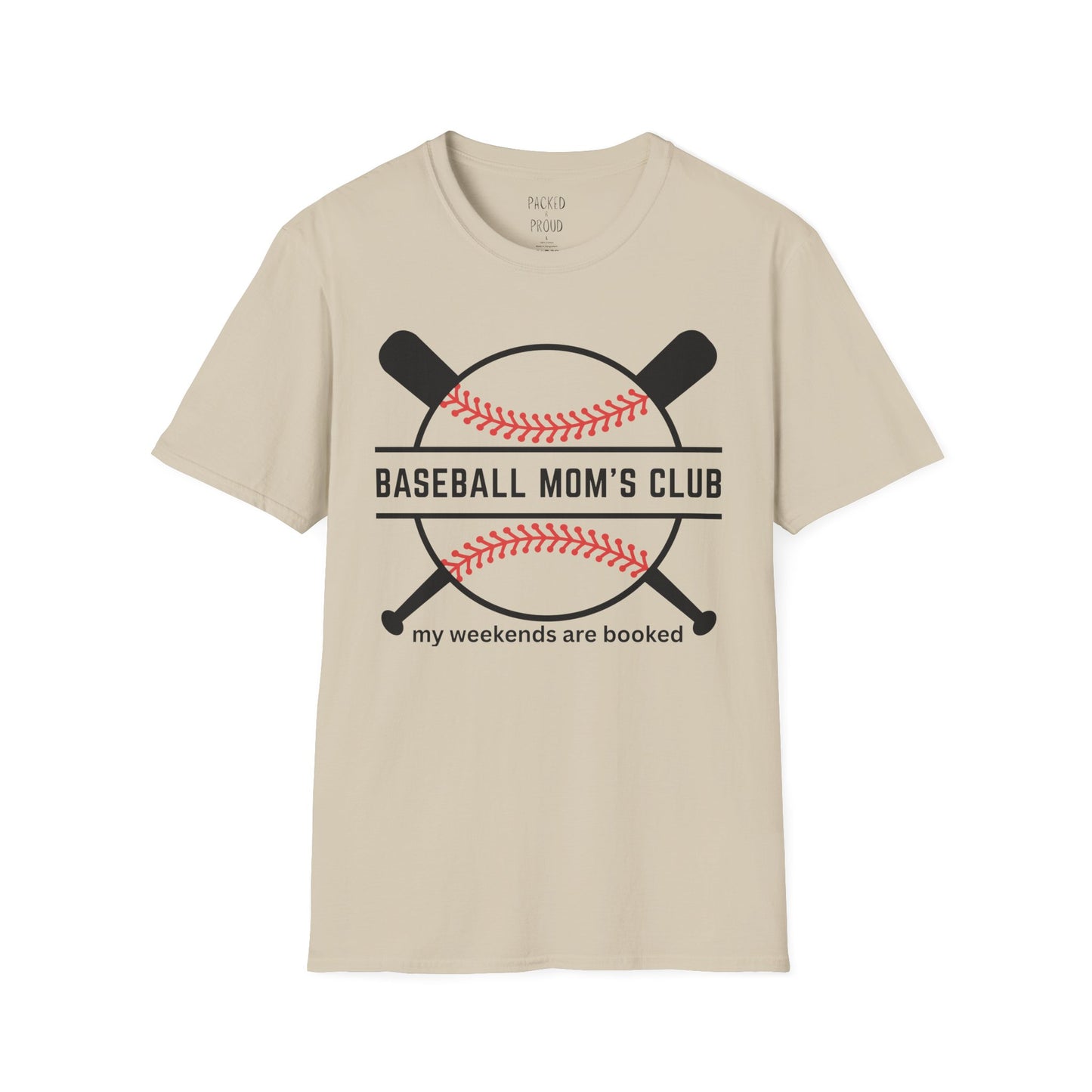 Baseball Mom's Club T-Shirt