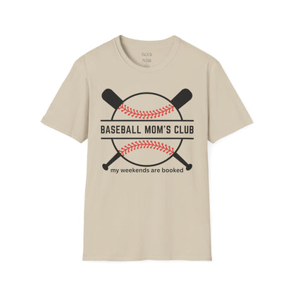 Baseball Mom's Club T-Shirt