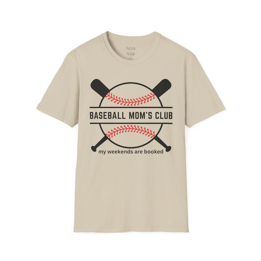 Baseball Mom's Club T-Shirt
