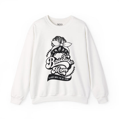 Classy Until the 1st Pitch Crewneck Sweatshirt