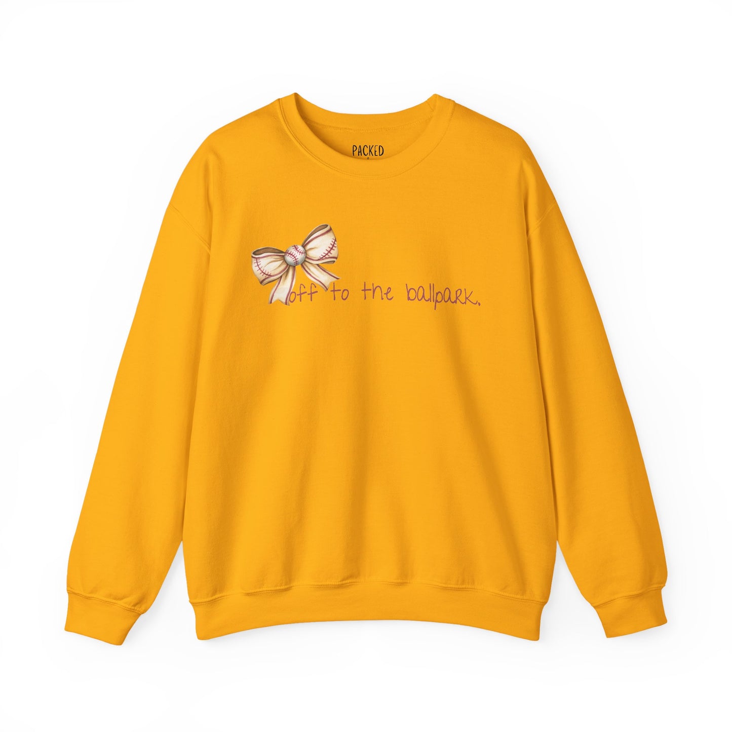Off to the Ballpark Crewneck Sweatshirt