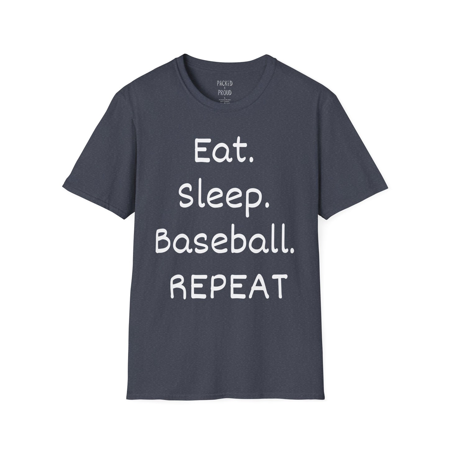 Eat. Sleep. Baseball. Repeat T-Shirt