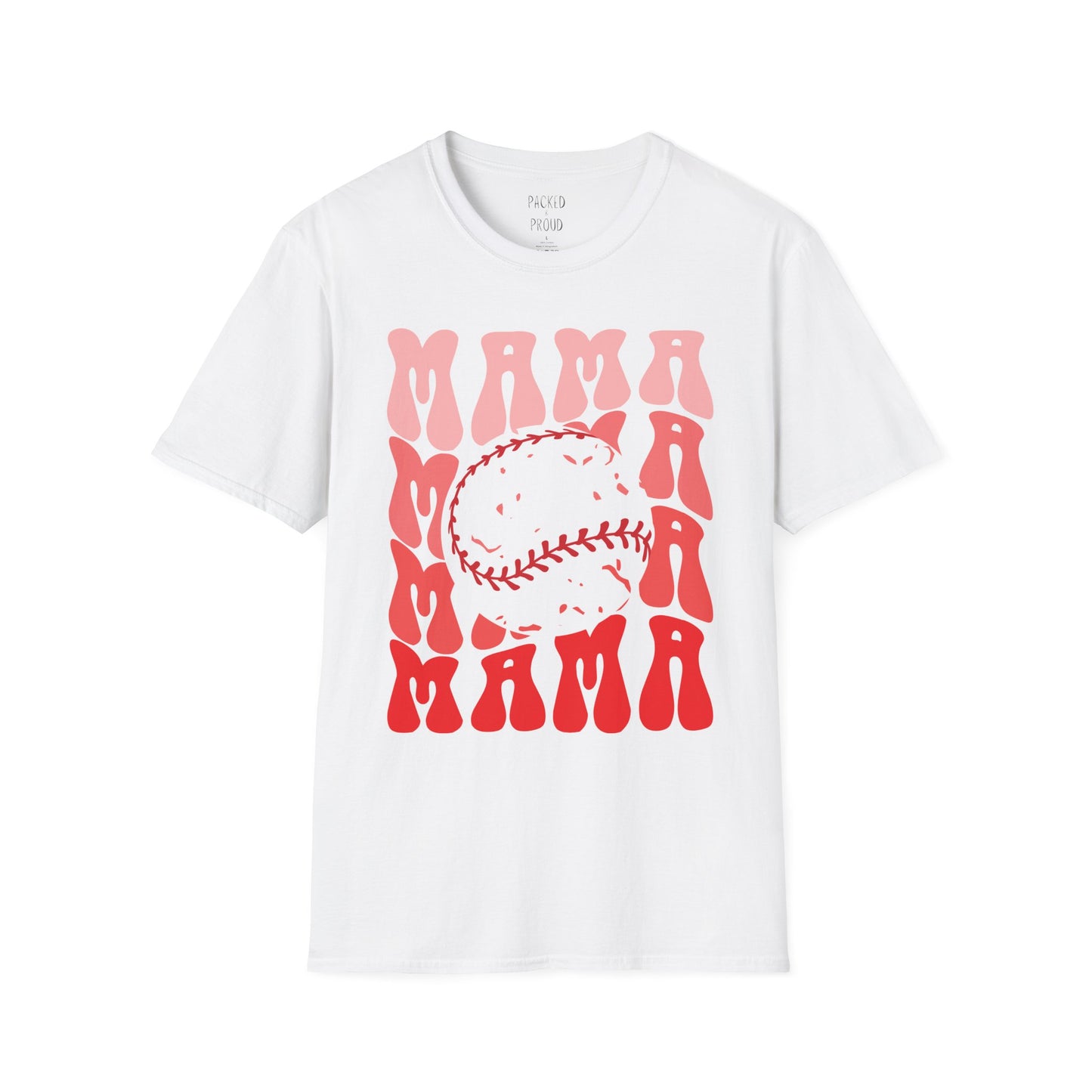 Red, Retro & Ready Mama T-Shirt