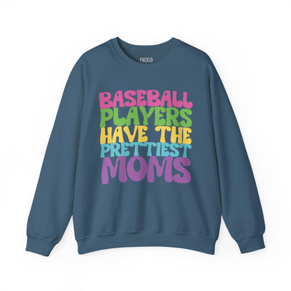 Prettiest Mom on the Field Crewneck Sweatshirt