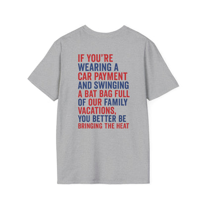 Not a Gentle Baseball Mom T-Shirt