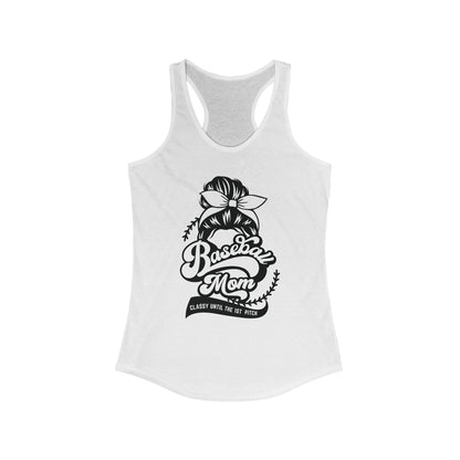 Classy Until 1st Pitch Racerback Tank