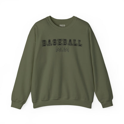 Baseball Mom Crewneck Sweatshirt