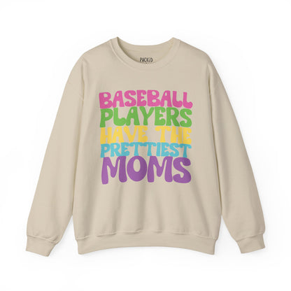 Prettiest Mom on the Field Crewneck Sweatshirt
