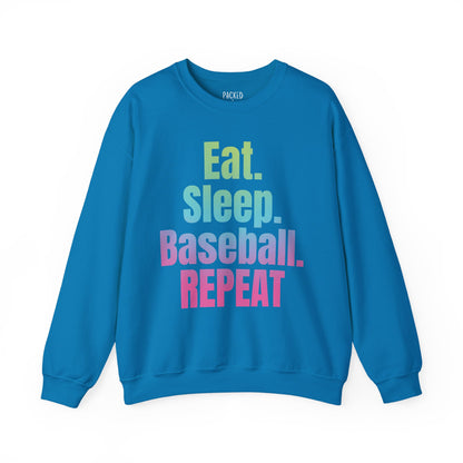 Nonstop Baseball Life Crewneck Sweatshirt