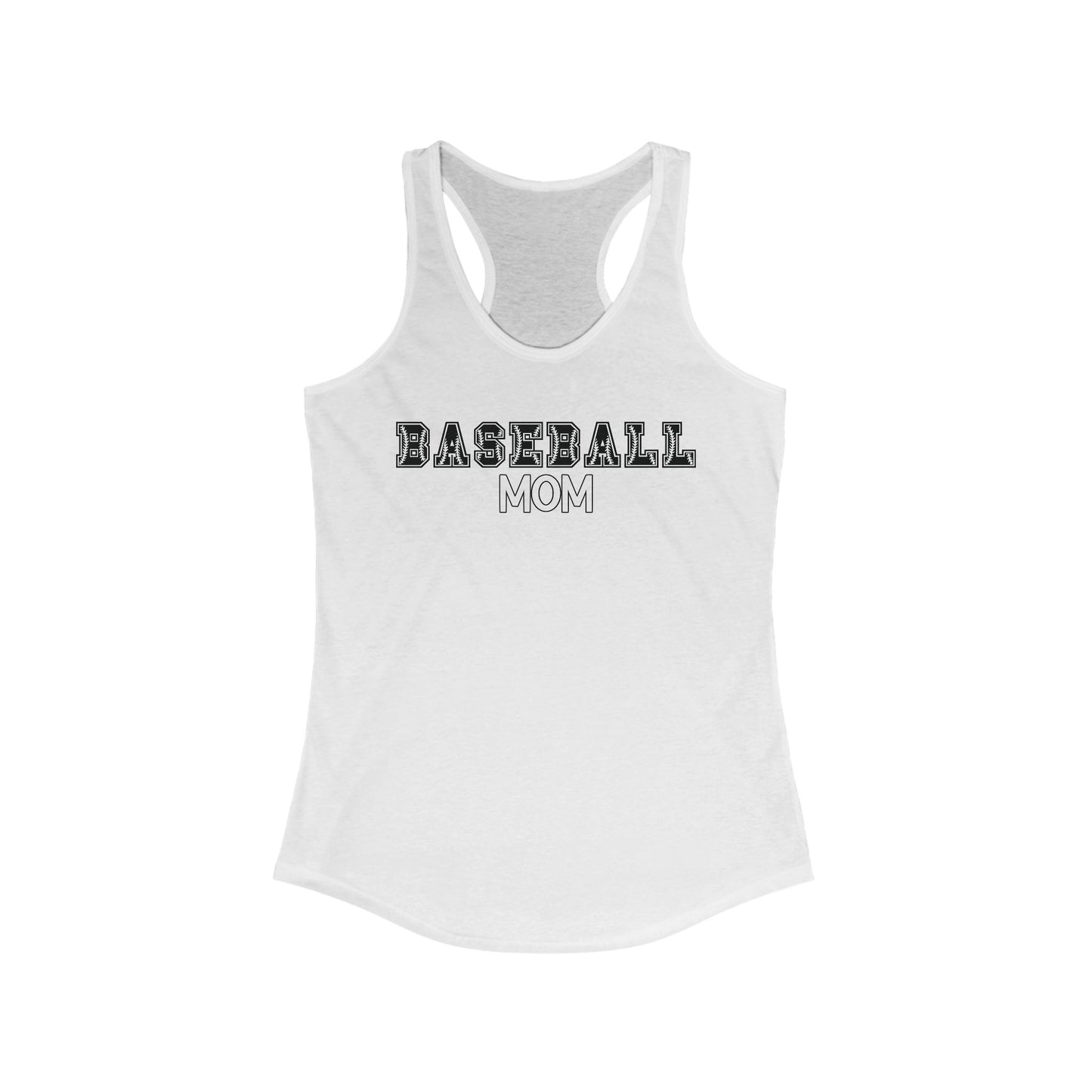 Baseball Mom Racerback Tank
