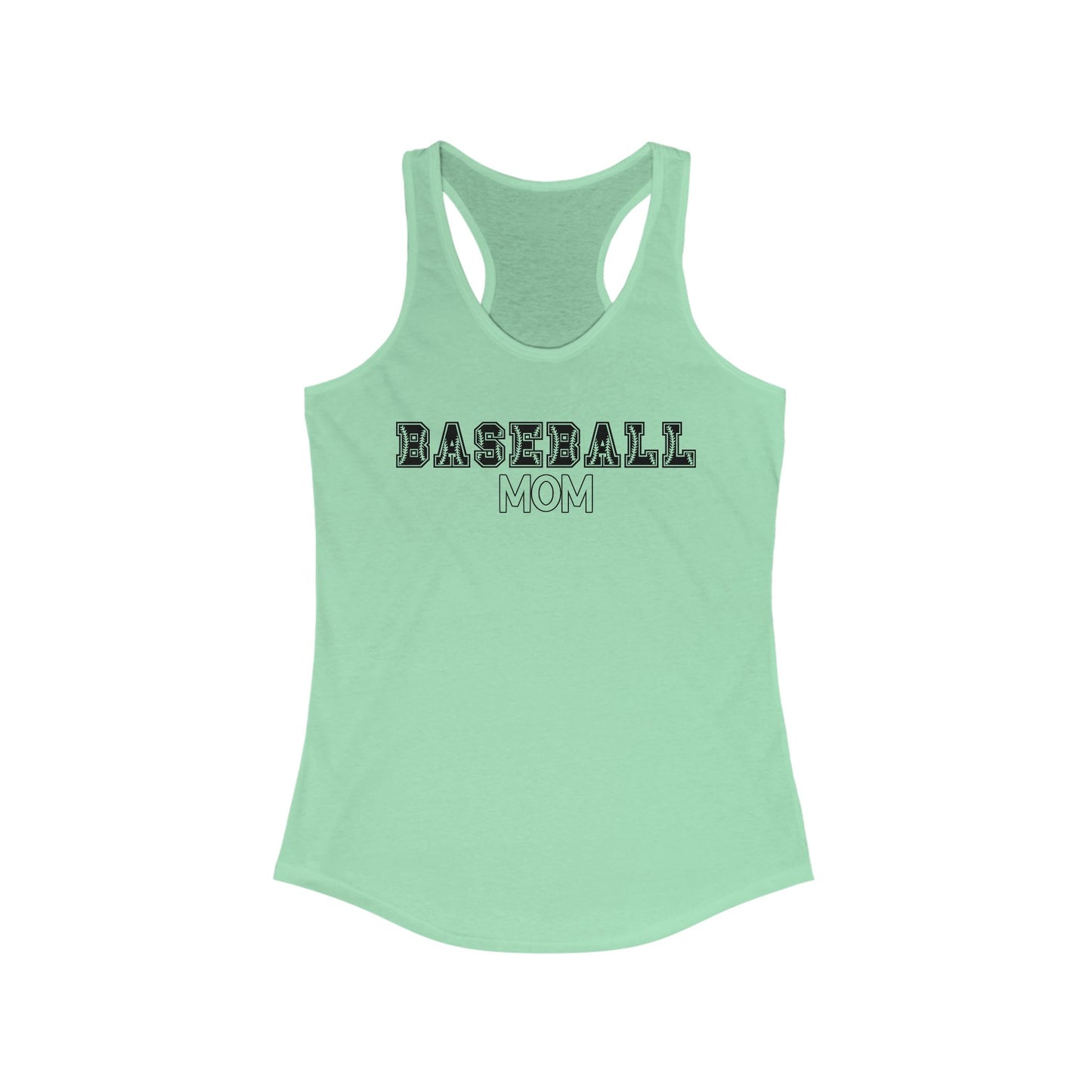 Baseball Mom Racerback Tank