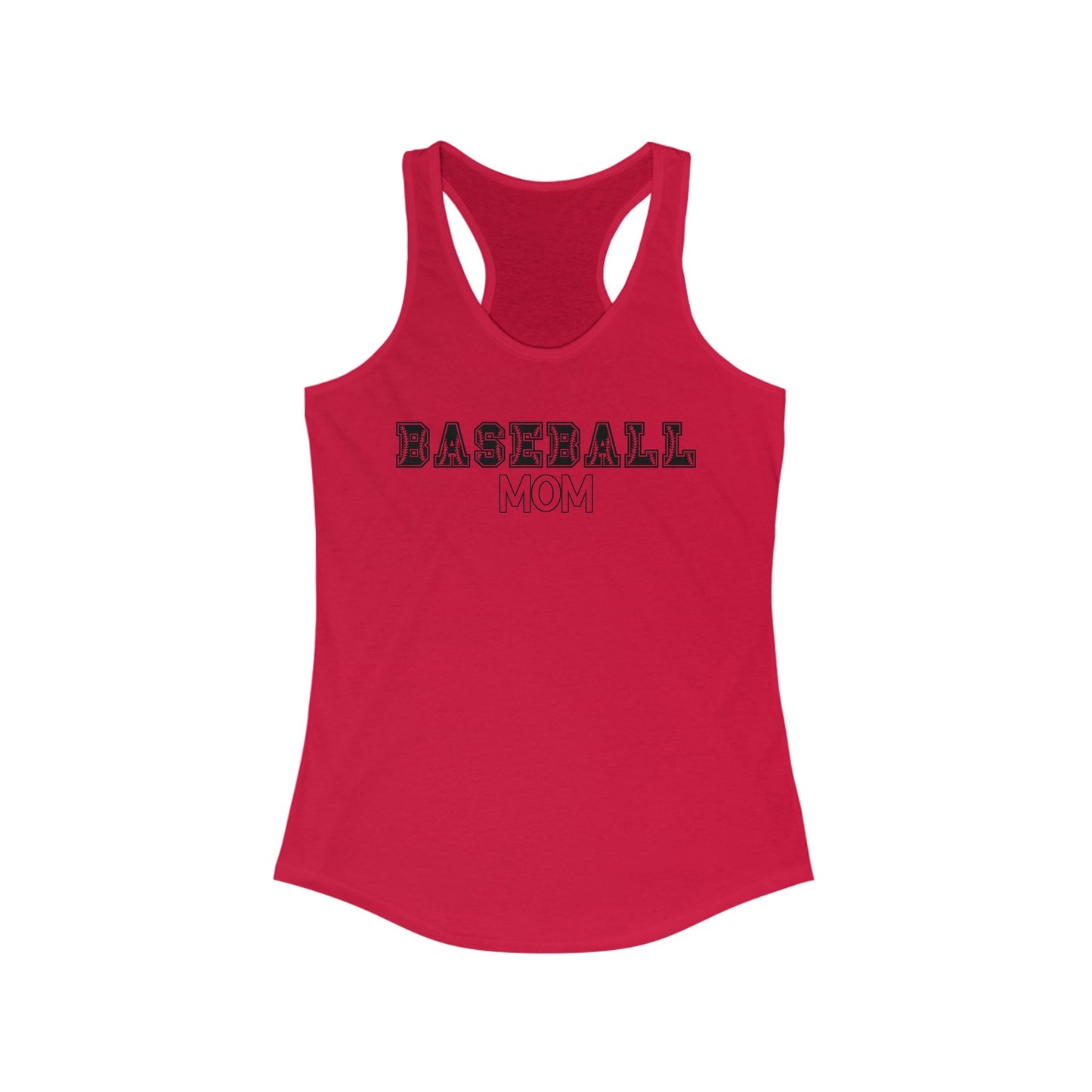 Baseball Mom Racerback Tank