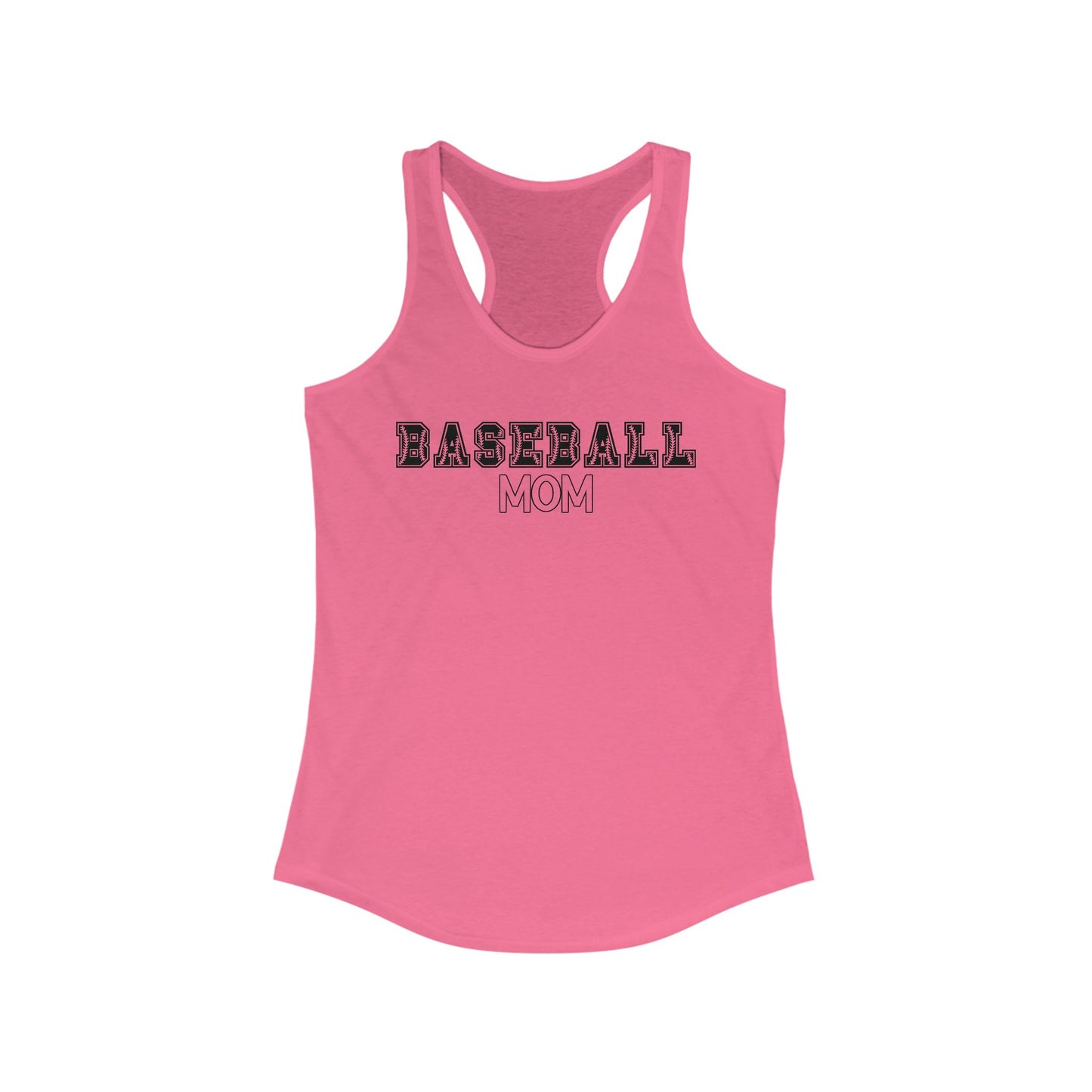 Baseball Mom Racerback Tank
