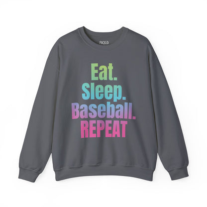Nonstop Baseball Life Crewneck Sweatshirt