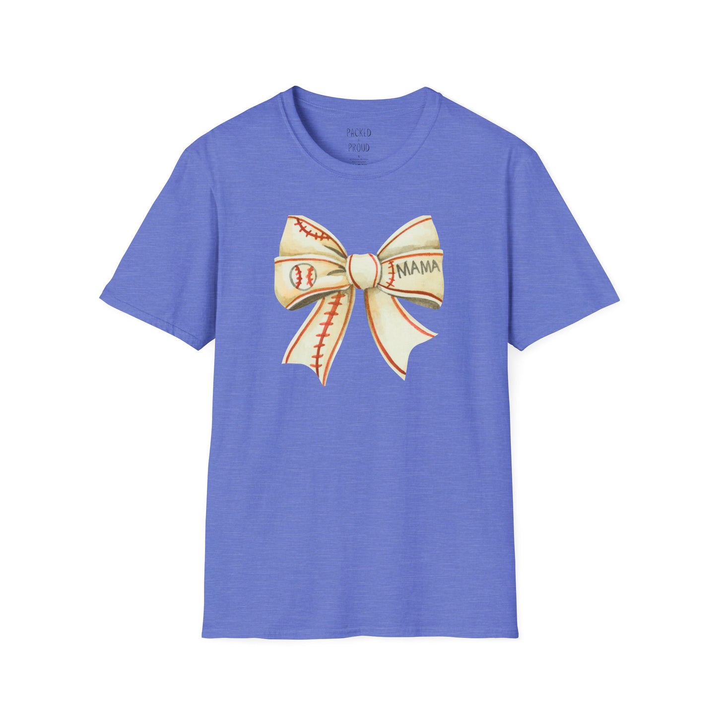 Baseball Bow Mama T-Shirt