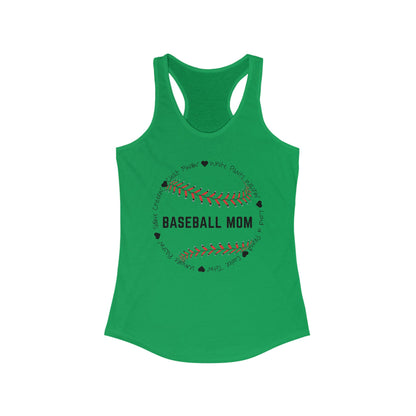 Loud and Proud Baseball Mom Racerback Tank