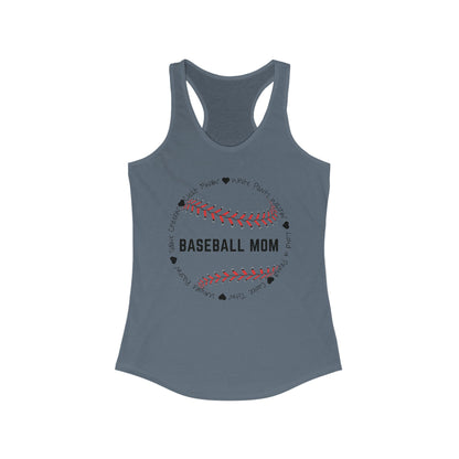 Loud and Proud Baseball Mom Racerback Tank