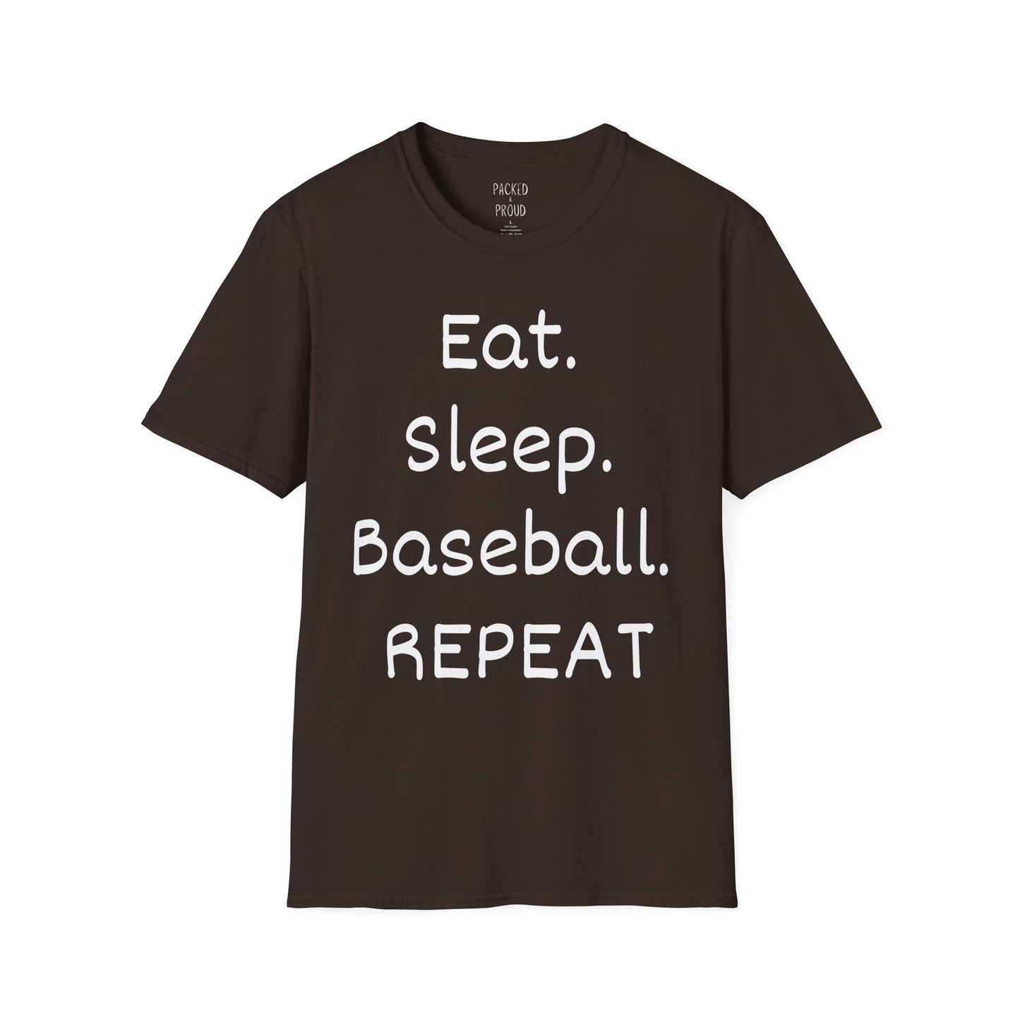 Eat. Sleep. Baseball. Repeat T-Shirt