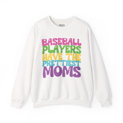 Prettiest Mom on the Field Crewneck Sweatshirt