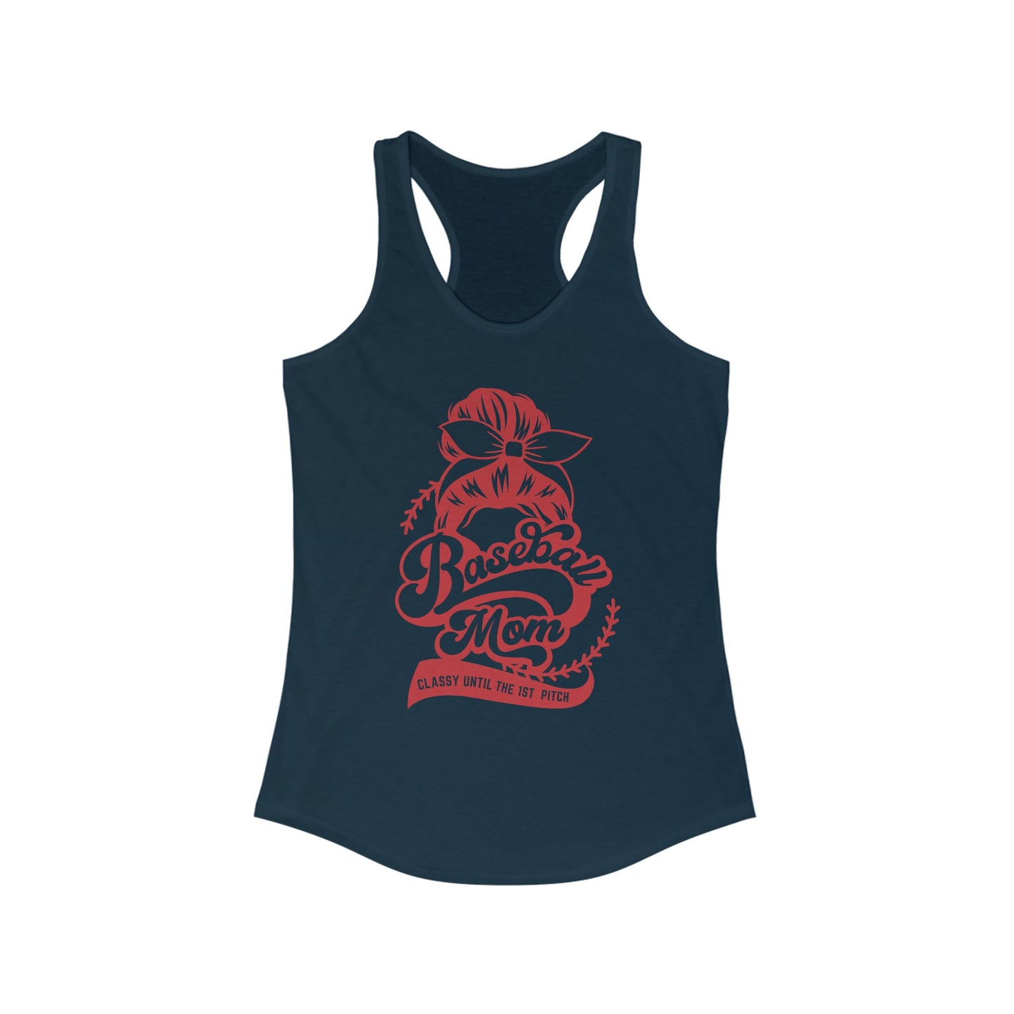 Classy Until 1st Pitch Racerback Tank