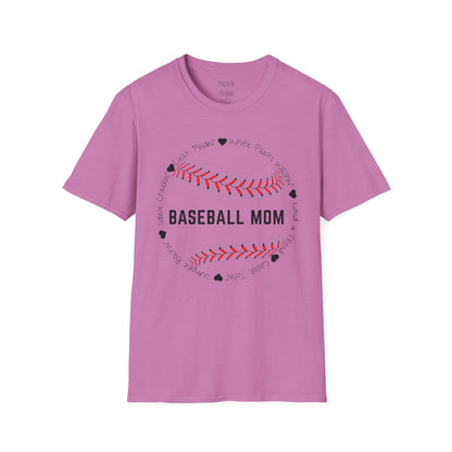 Loud & Proud Baseball Mom T-Shirt