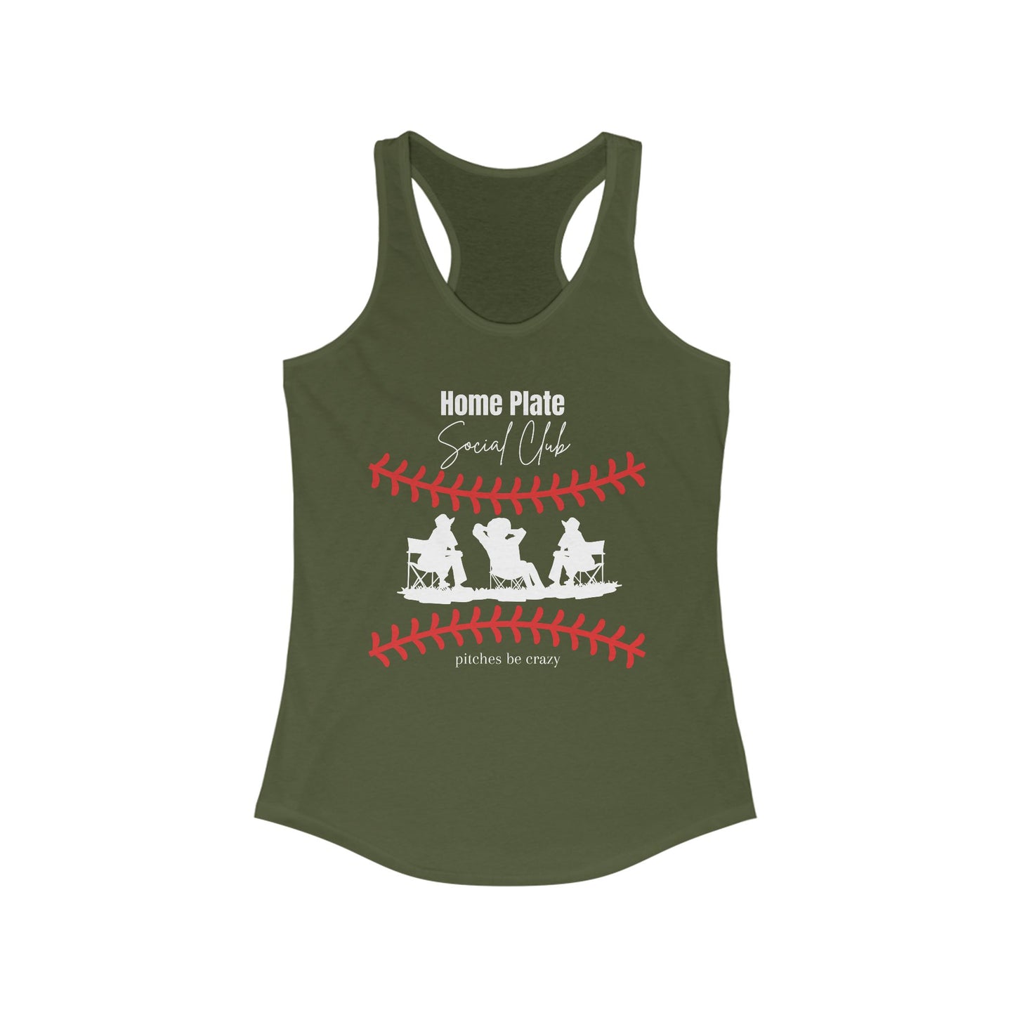 Pitches Be Crazy Racerback Tank