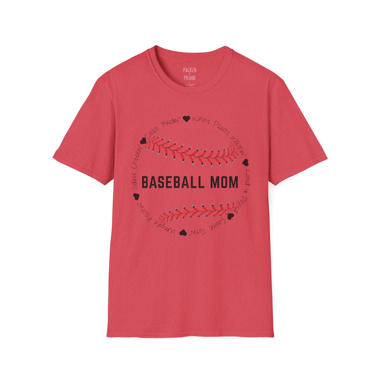 Loud & Proud Baseball Mom T-Shirt