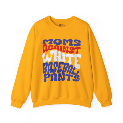Baseball Mom’s Battle Cry Crewneck Sweatshirt