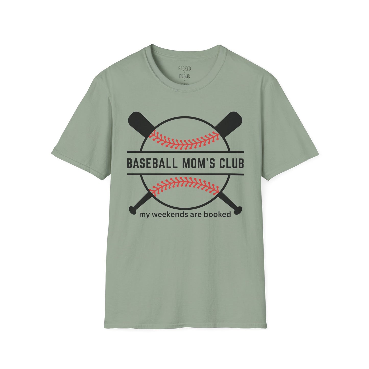 Baseball Mom's Club T-Shirt