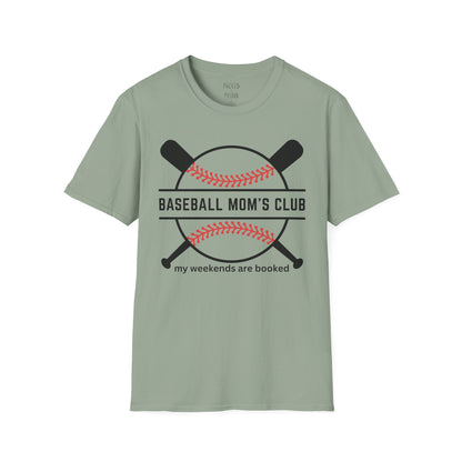 Baseball Mom's Club T-Shirt