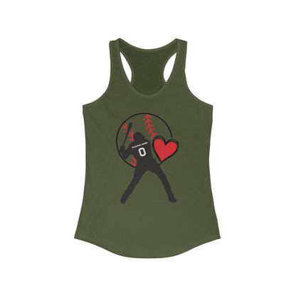 Heart on the Field Racerback Tank