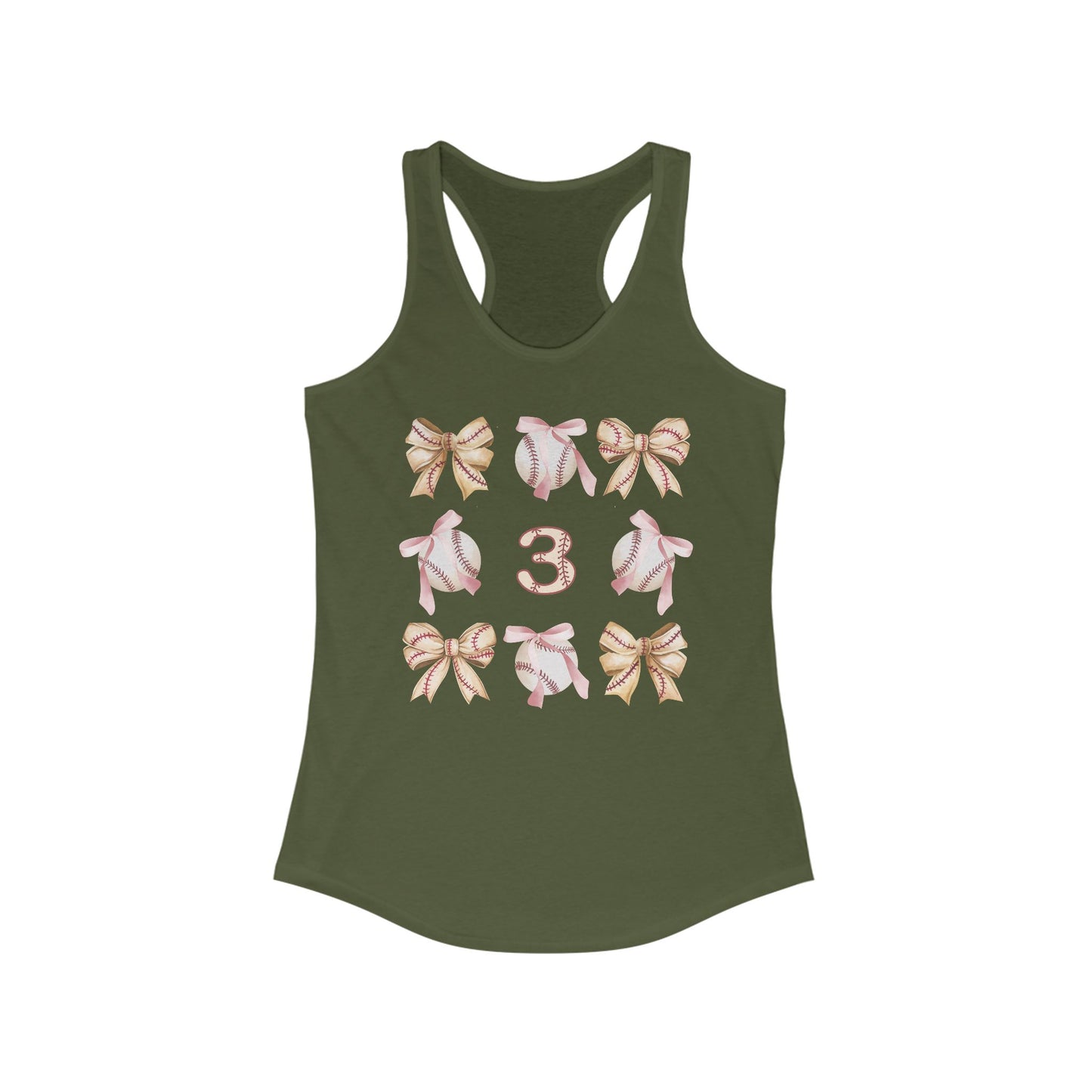 Ribbon Roster Racerback Tank