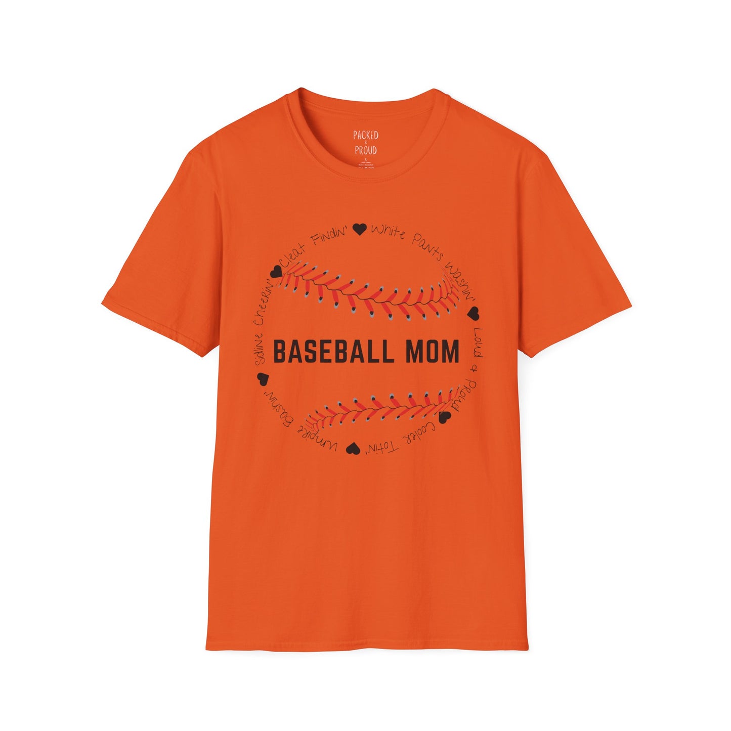 Loud & Proud Baseball Mom T-Shirt