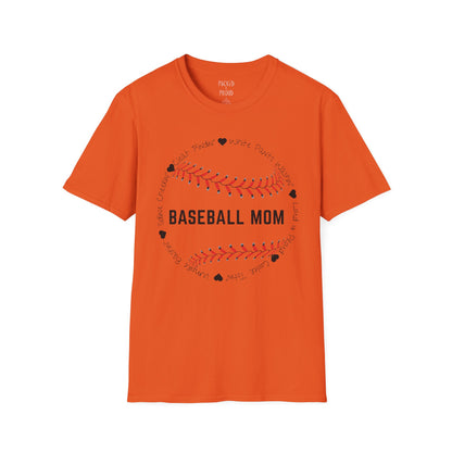 Loud & Proud Baseball Mom T-Shirt
