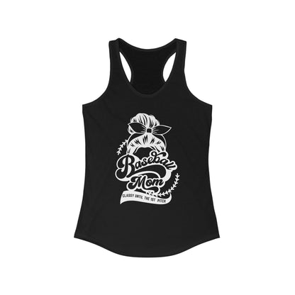 Classy Until 1st Pitch Racerback Tank