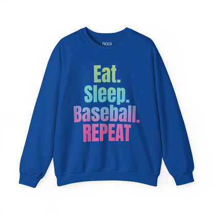 Nonstop Baseball Life Crewneck Sweatshirt