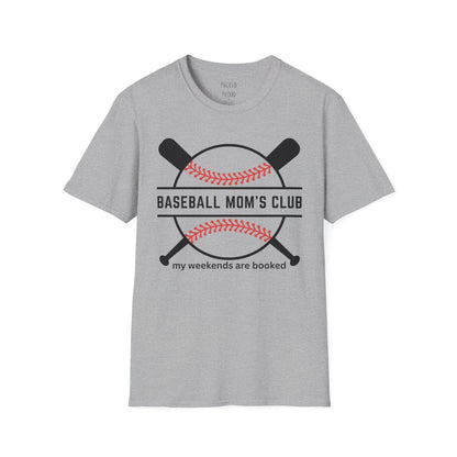Baseball Mom's Club T-Shirt