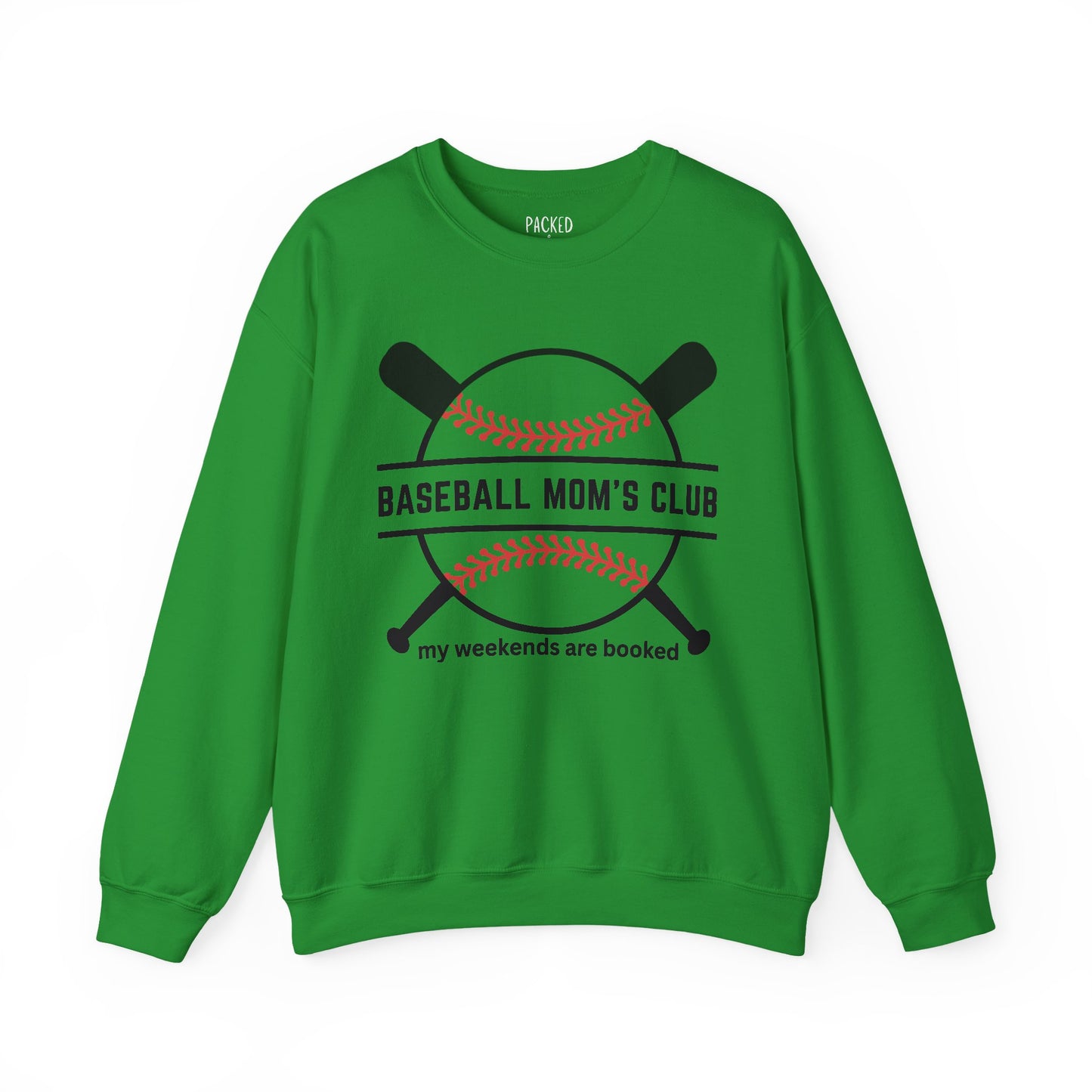 Baseball Mom's Club Crewneck Sweatshirt