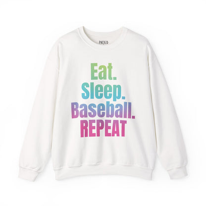 Nonstop Baseball Life Crewneck Sweatshirt