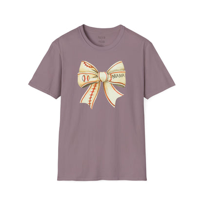 Baseball Bow Mama T-Shirt