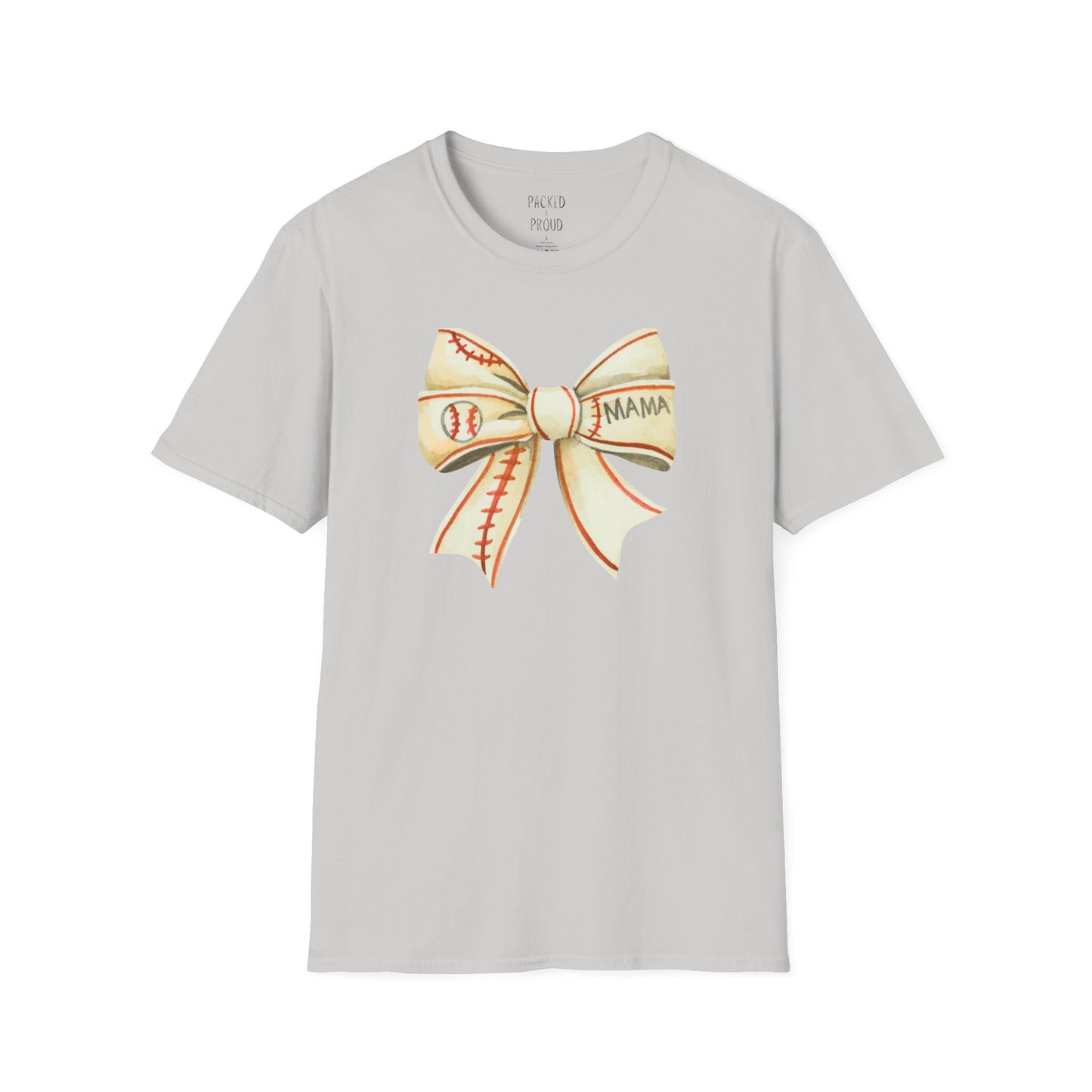 Baseball Bow Mama T-Shirt