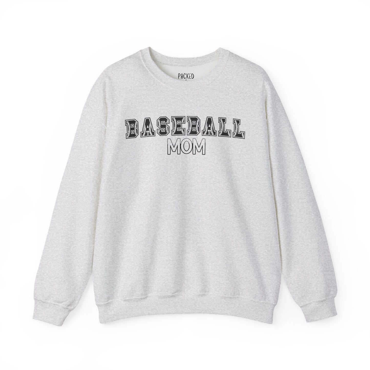 Baseball Mom Crewneck Sweatshirt