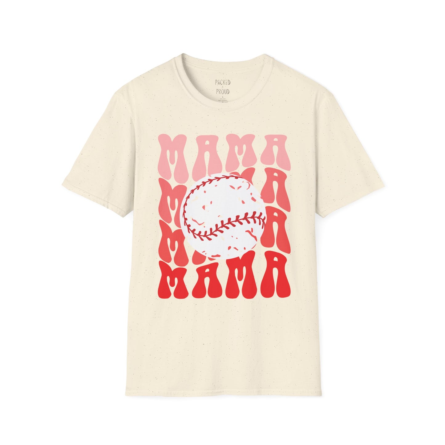 Red, Retro & Ready Mama T-Shirt