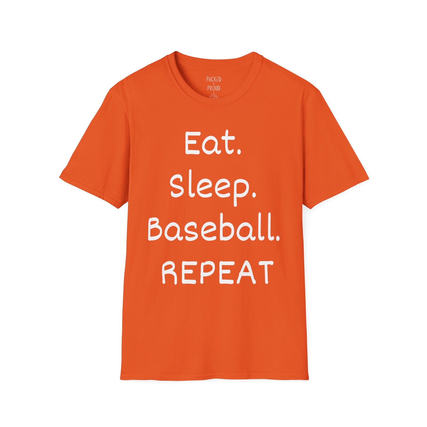 Eat. Sleep. Baseball. Repeat T-Shirt